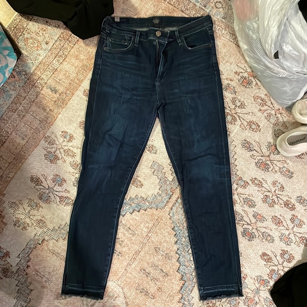 Dark wash cropped Citizens of Humanity jeans